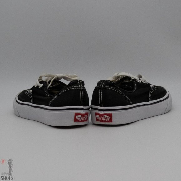 Vans - Black Canvas Lace Ups - Women's Size 6.5 - Picture 7 of 12